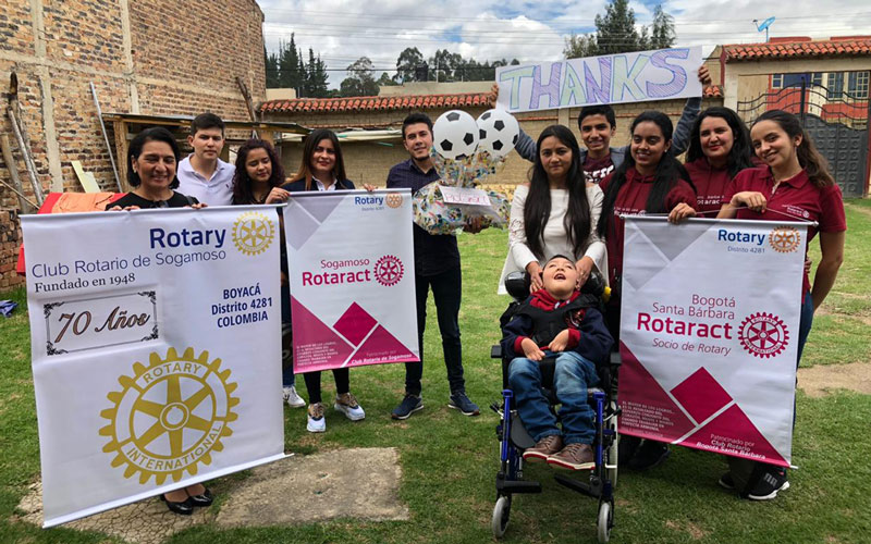 Wheelchair Donation in Colombia for kid with Cerebral palsy